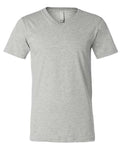 Unisex Heather CVC V-Neck Tee