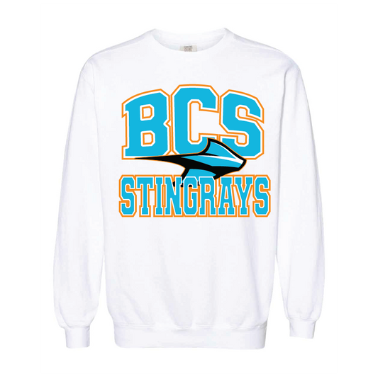 Stingrays 80s Team Crewneck Sweatshirt - UNISEX