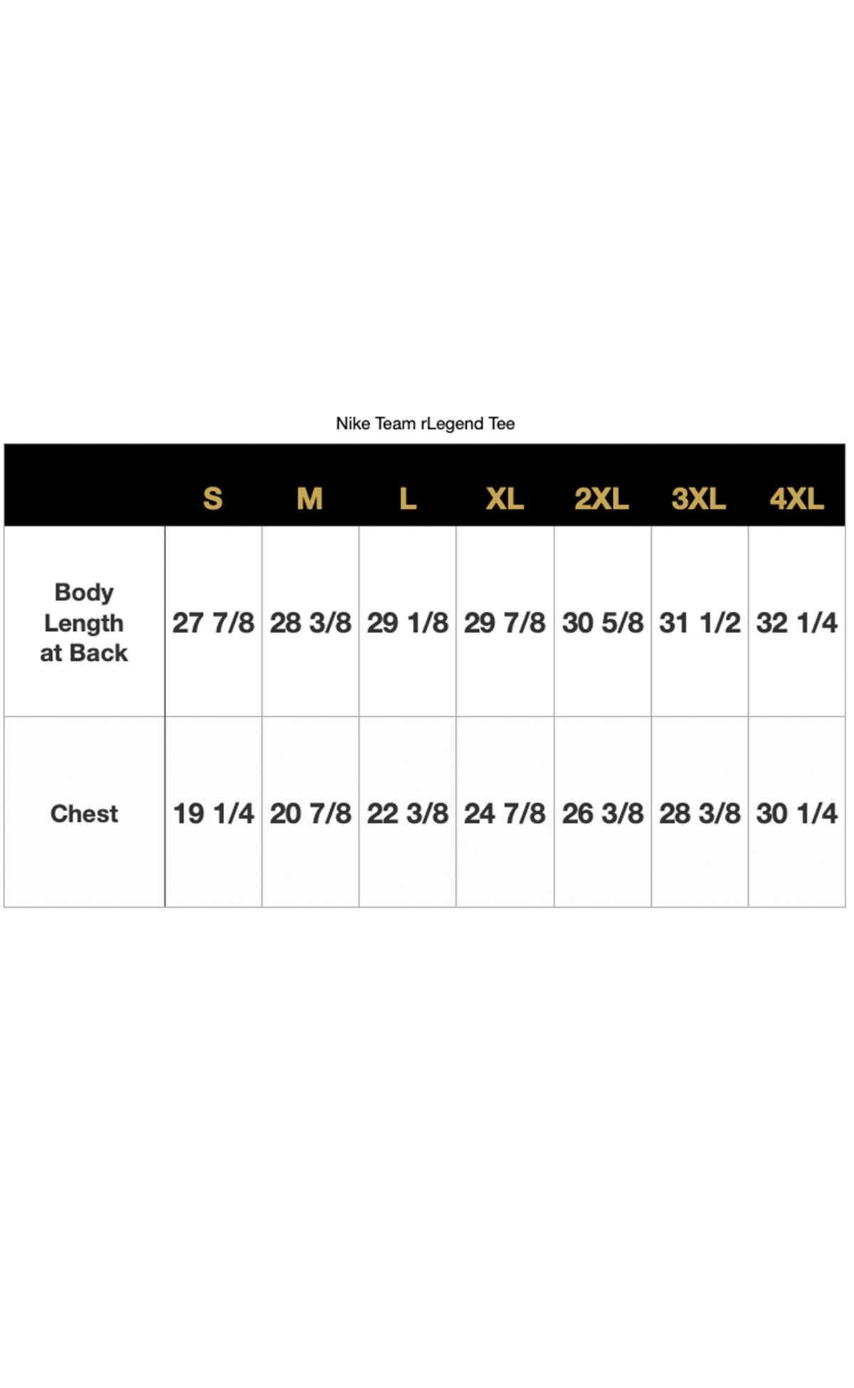 GOLD ACADEMY - Nike Tee Adult