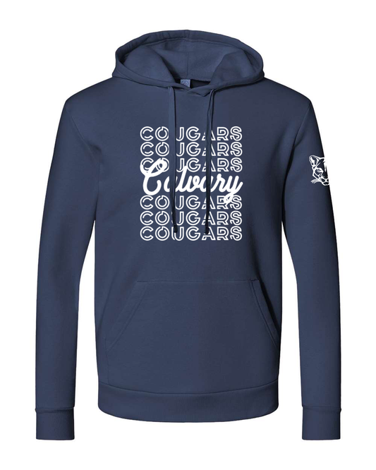 Cougars on Repeat: Script Edition - Adult Hoodie