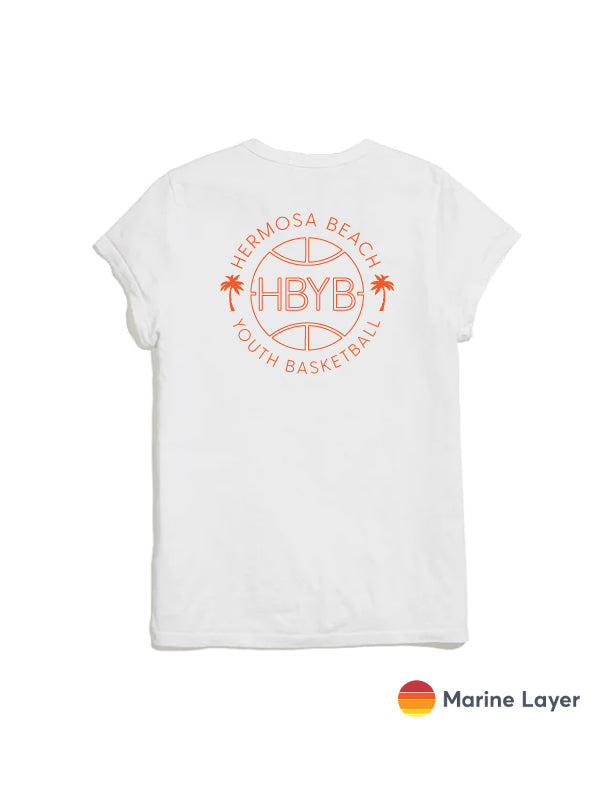 Womens HBYB Logo Shirt - Marine Layer